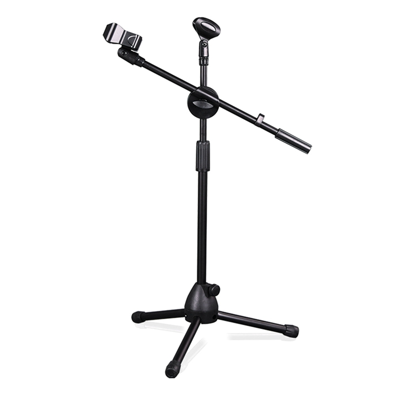 Ajustable Microphone Holder Professional Swing Boom Floor Stand Mic