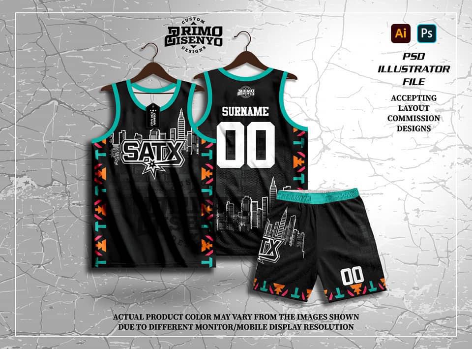 SPURS 18 BASKETBALL PLAYER NEW TRENDY JERSEY FREE CUSTOMIZE OF NAME AND  NUMBER ONLY full sublimation high quality fabrics