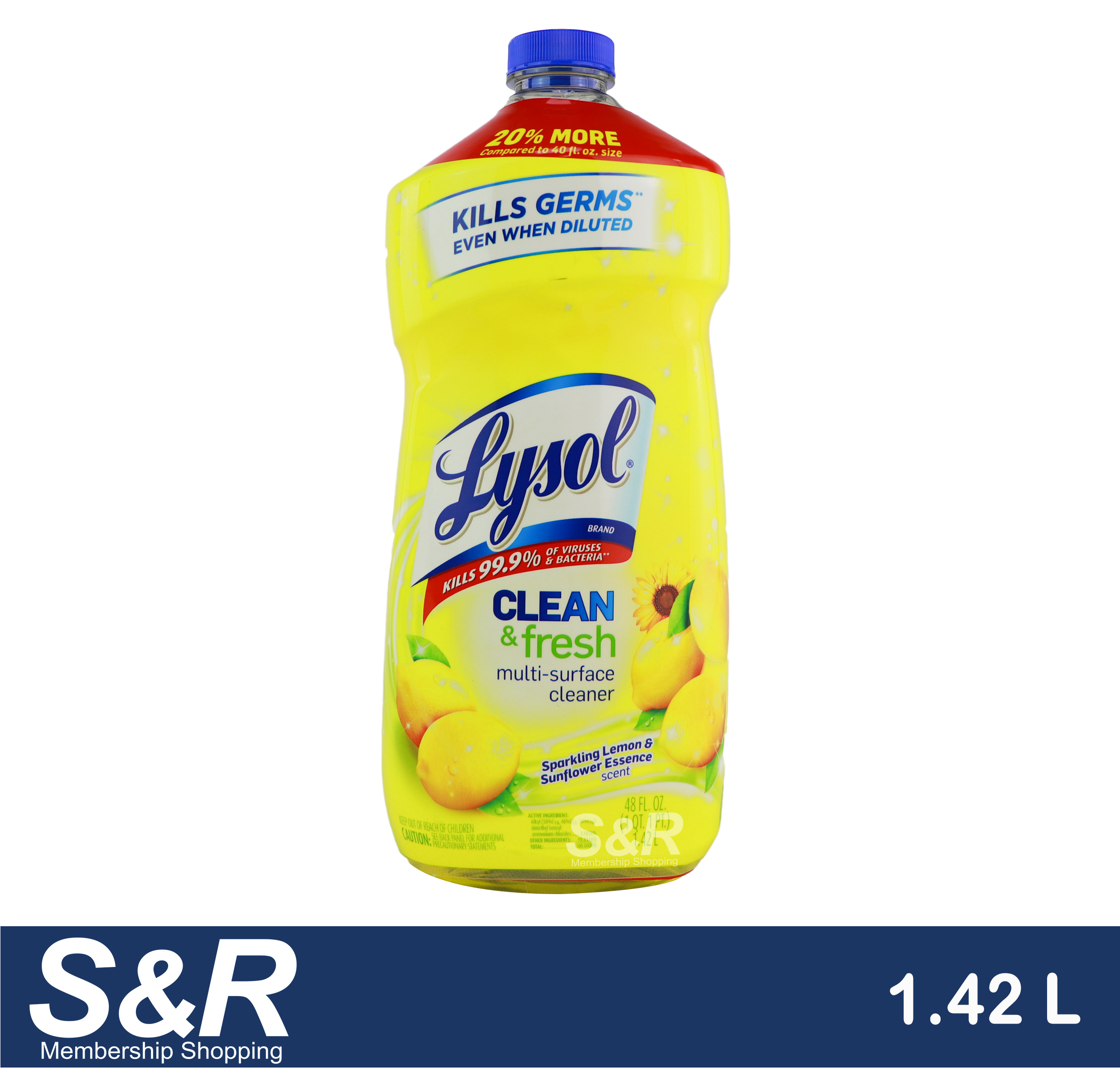 Lysol Clean And Fresh MultiSurface Cleaner 1.42L Lazada PH