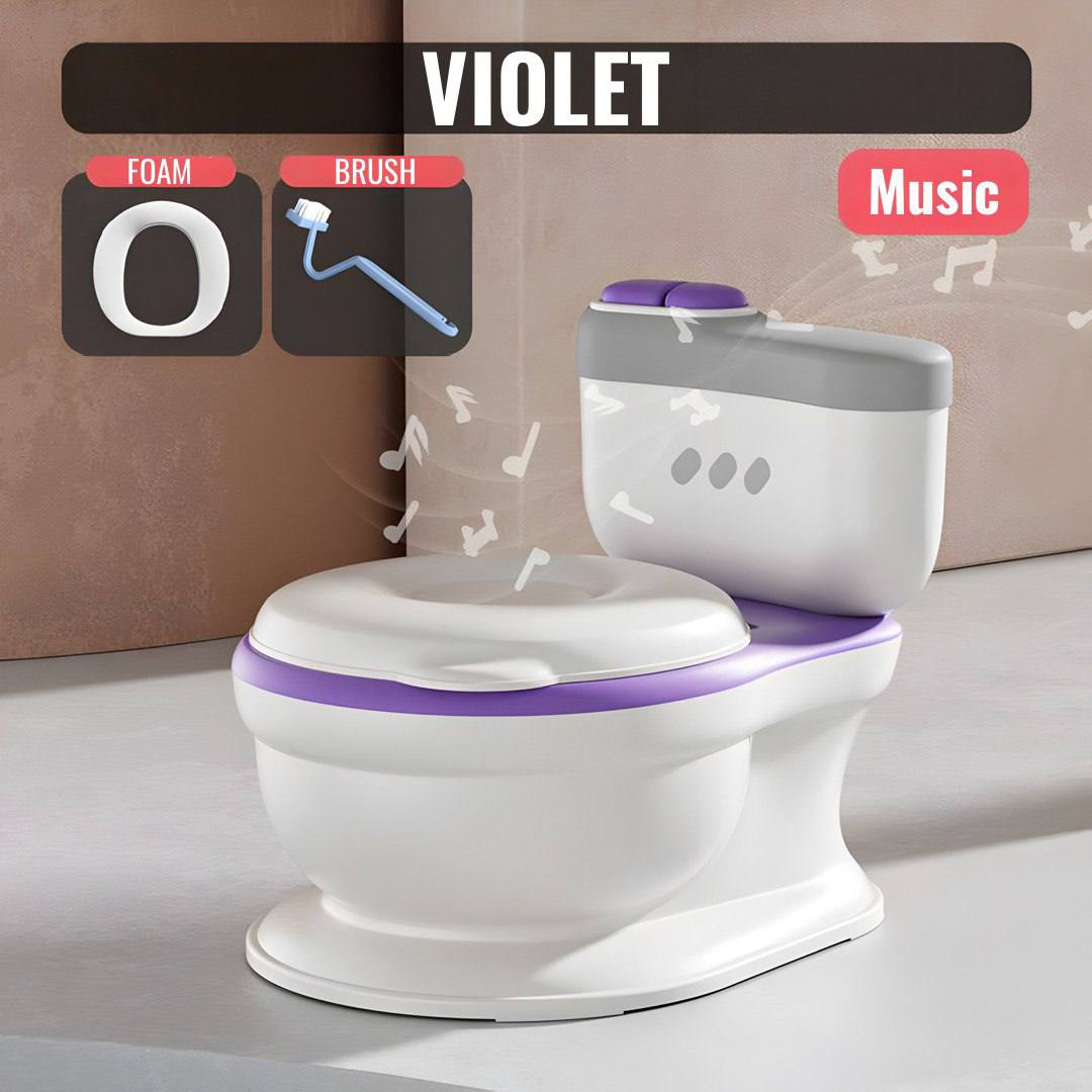 BYJ Realistic Simulated Potty with Music and Foam Padding for Kids Training Lazada PH