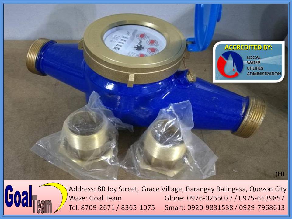 Water Meter Jet 11/2 in (40mm) Cast Iron & Brass Lazada PH
