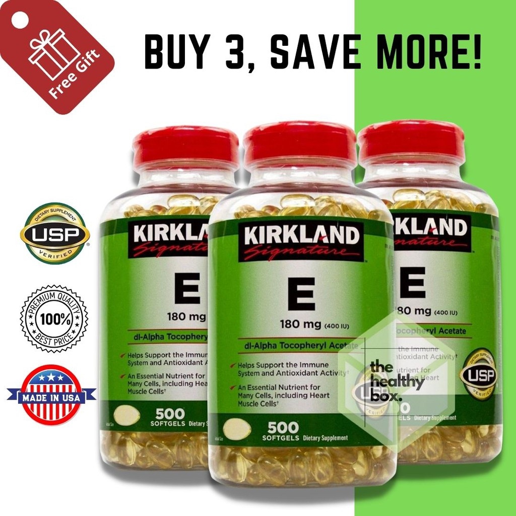 Original SnR Vitamin E [Expiration Year 2026] and Vitamin C BUNDLE