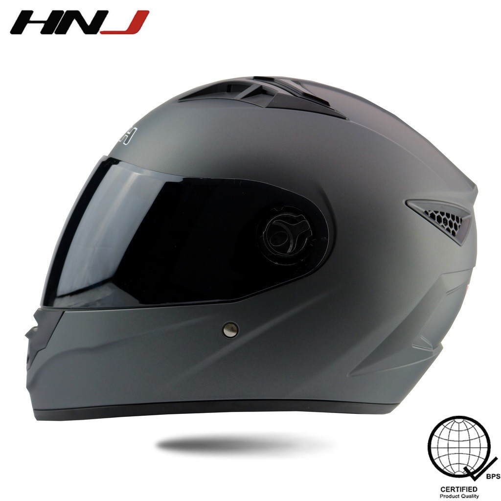 HNJ 855 Men's Full Face Motorcycle Helmet Sun Visor Helmet Women