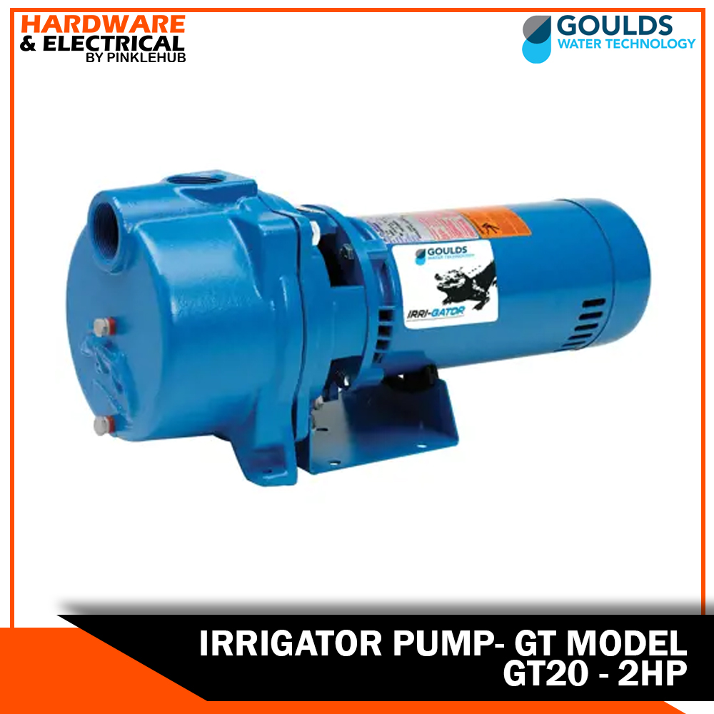 GOULDS IRRIGATOR PUMP SINGLE PHASE GT20 2HP | Lazada PH