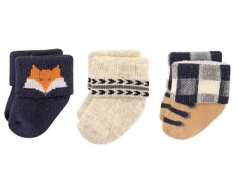Hudson Baby 3-pack terry socks: Buy 