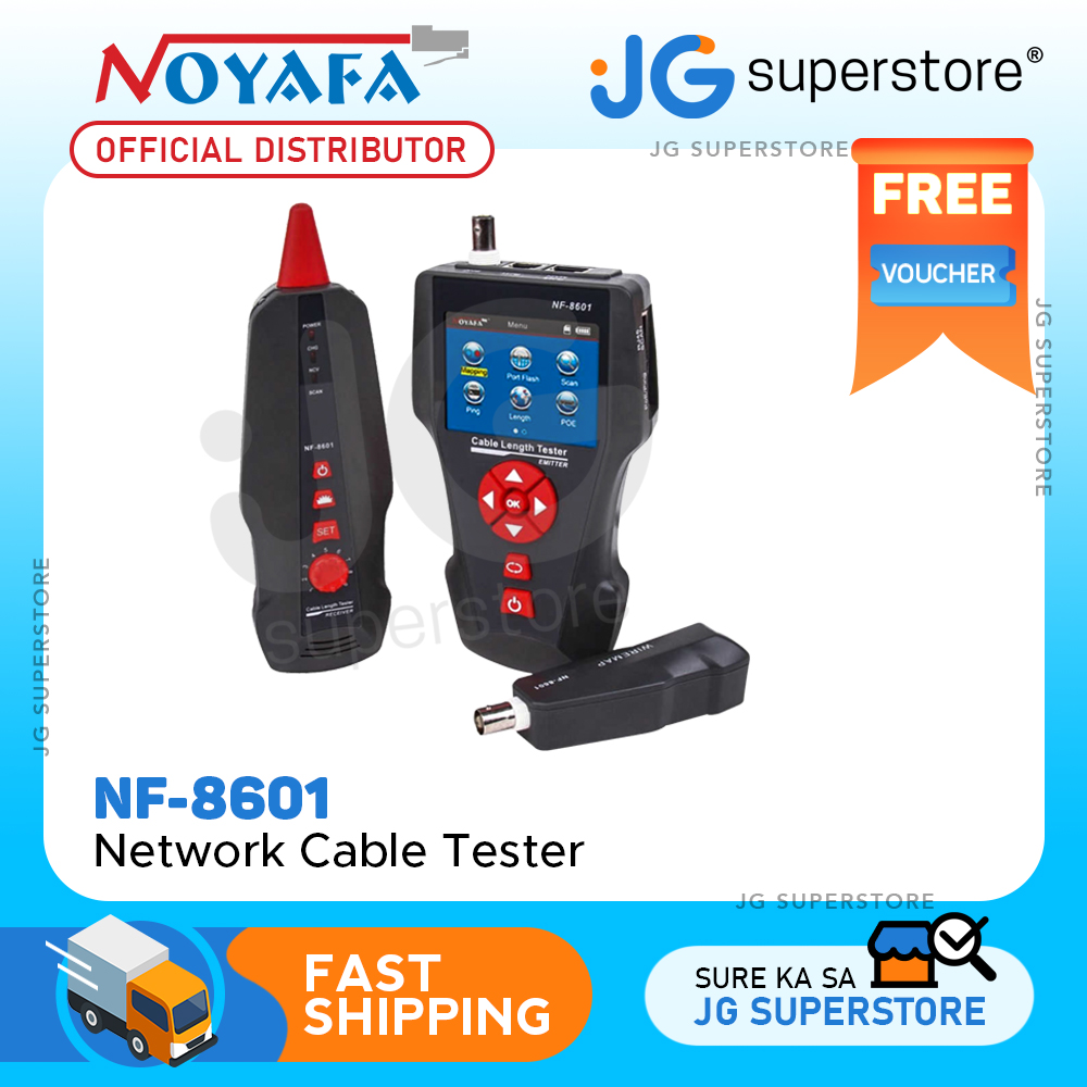 Noyafa NF8601 Network Cable Tester Cable Length Meter Telephone Line