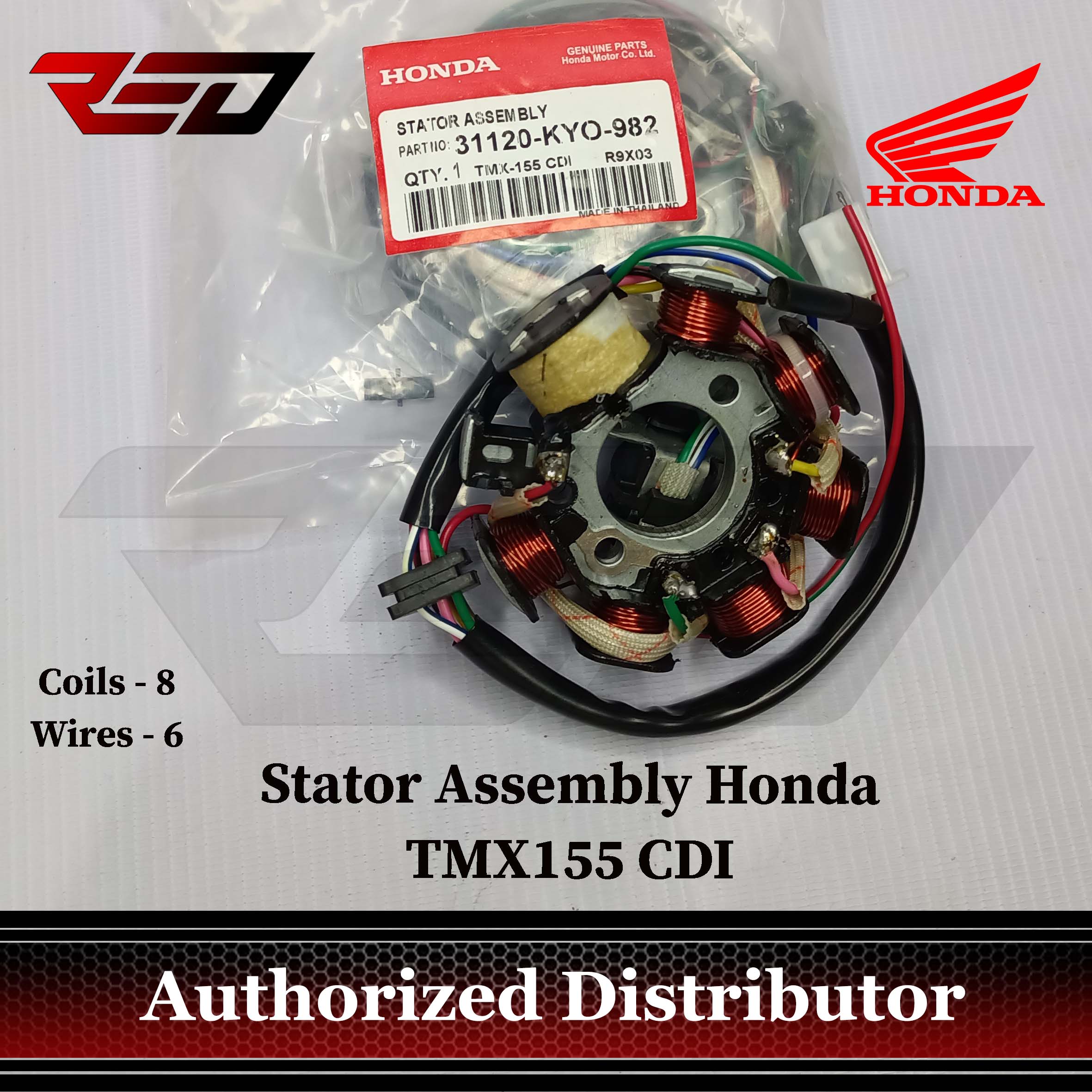 OEM Japan Stator Coil Assembly CG125 / TMX 125 Alpha / TMX155 Lazada PH