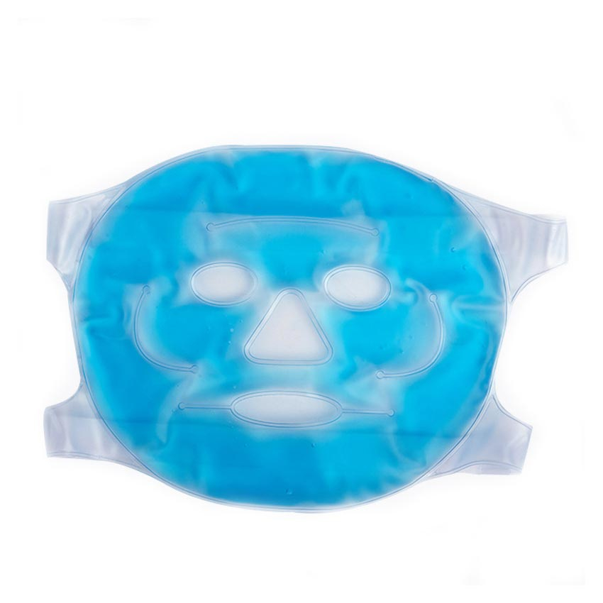 Cooling Gel Ice Mask PVC Cold Gel Face Mask Full Face Cooling Patches