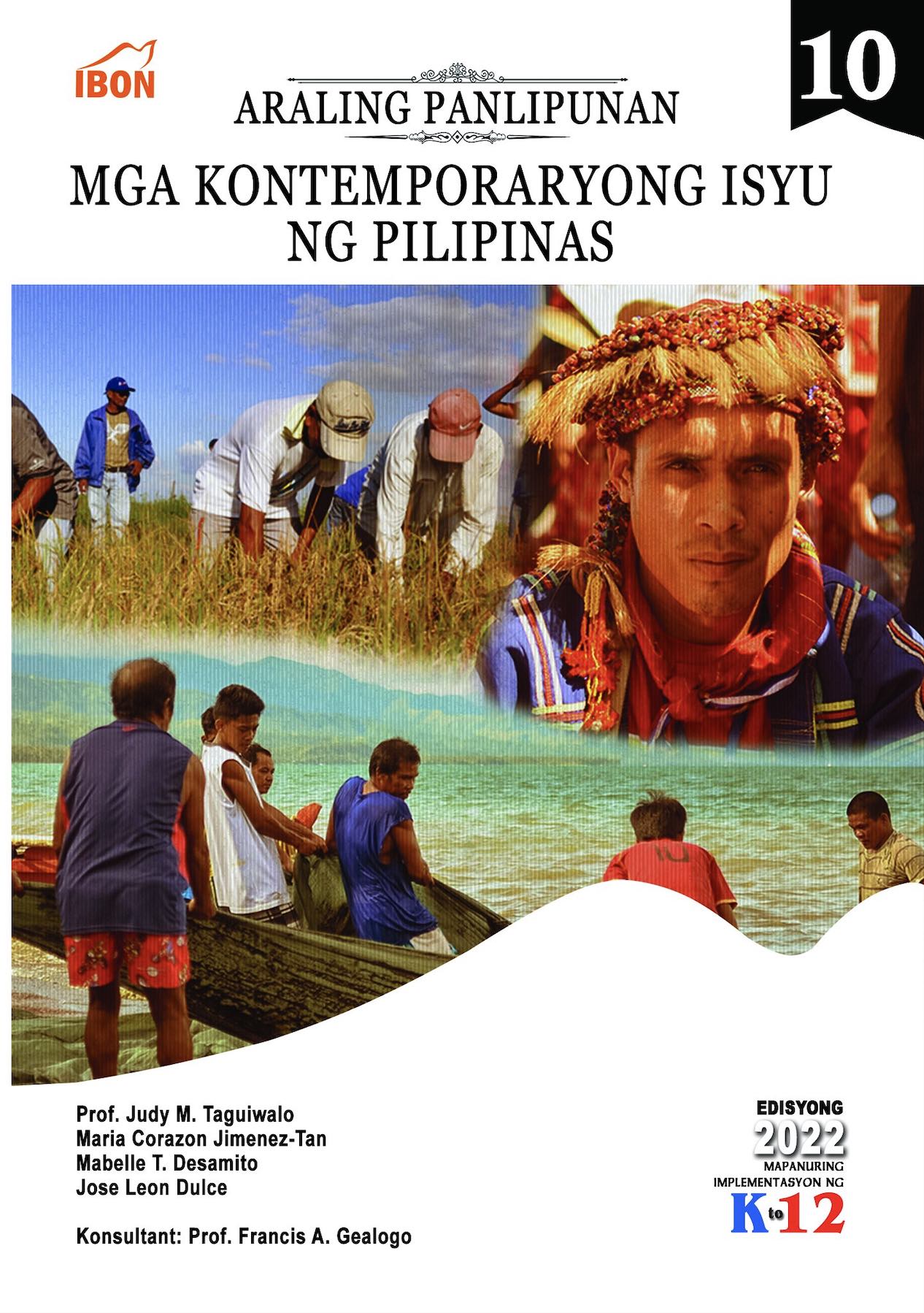 Araling Panlipunan 10 Mga Kontemporaryong Isyu Ng Pilipinas 2022