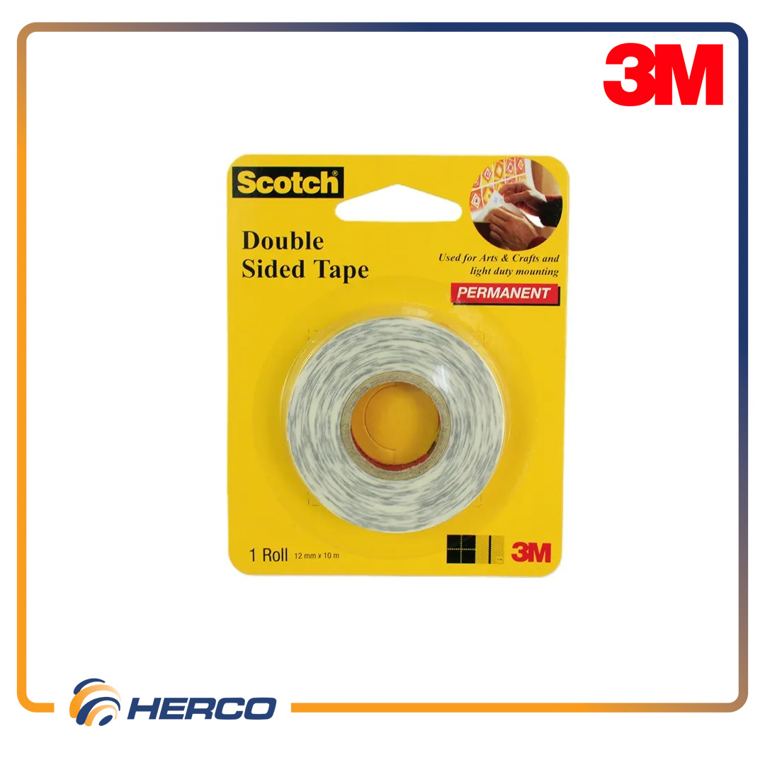 3M Scotch DoubleSided Tape 12MM x 10 Meters (1pc) Lazada PH
