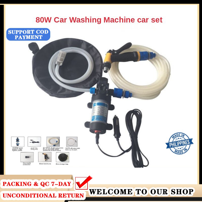 Fully automatic pressure control high pressure portable car washing