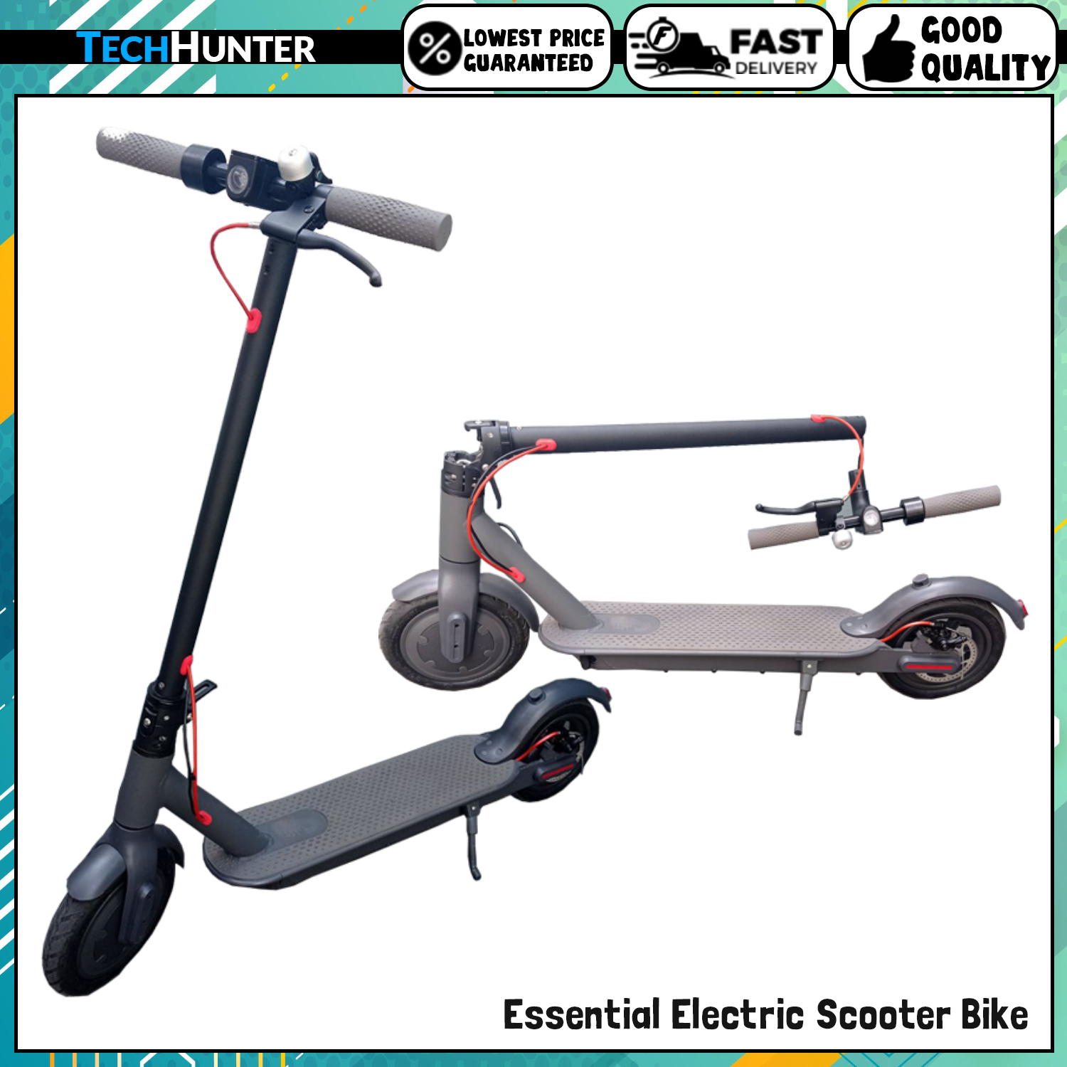 TECHHUNTER Essential Electric scooter bike | Lazada PH