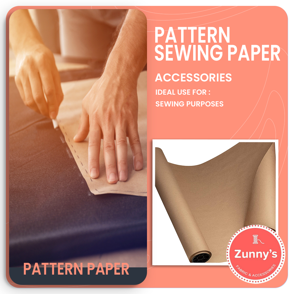 Pattern Sewing Paper Brown (36x48 inches)