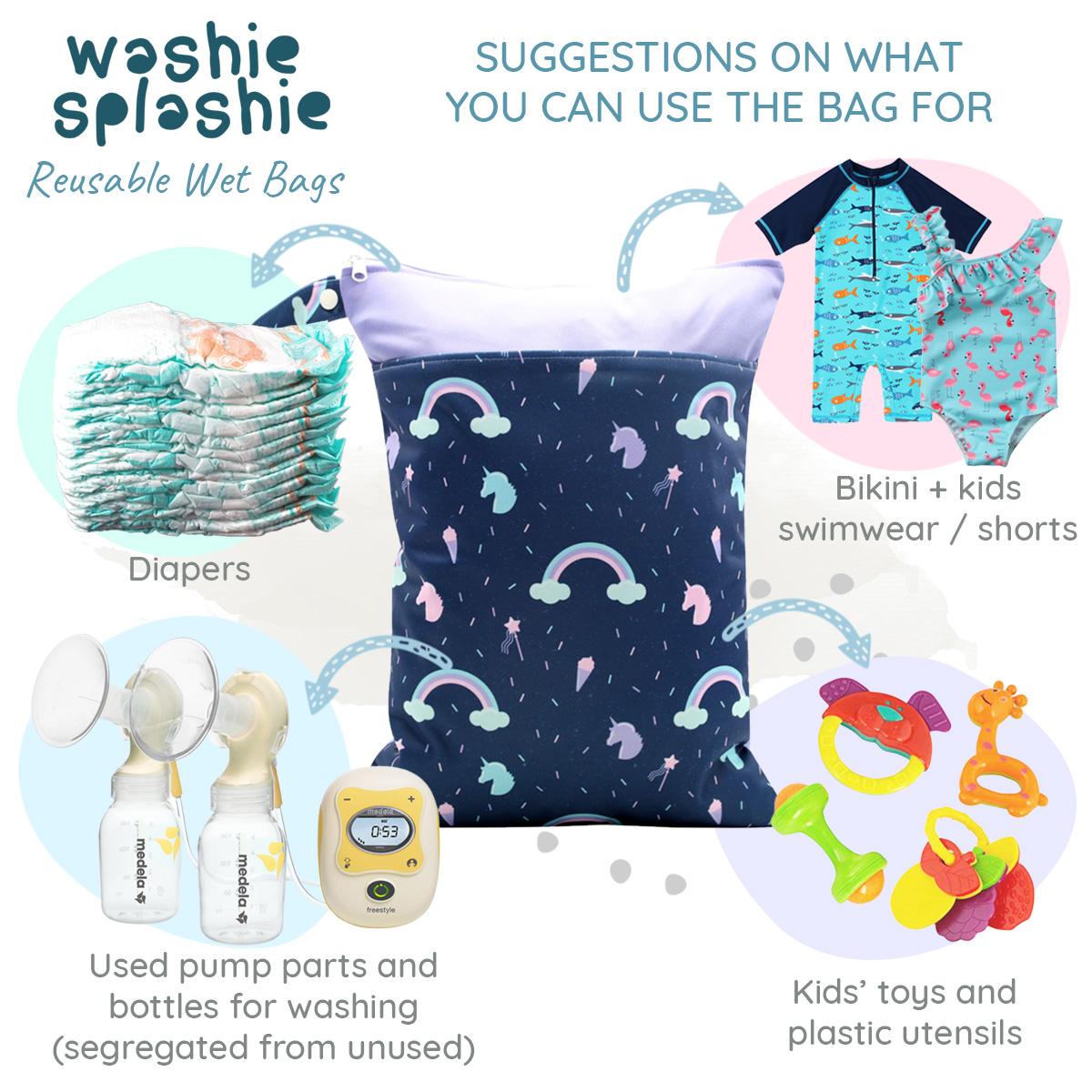 Washie Splashie Reusable Wet Bag review and price