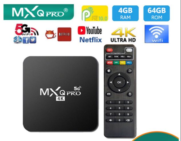 Mxq Pro Android 11.1 Tv Box /Smart TV Box 4GB+32GB @ Best Price Online