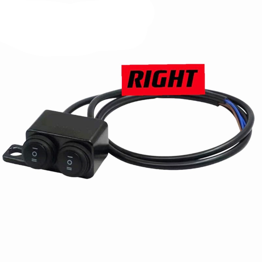 Takimoto Dual Mini Driving Light Switch 3 Way Switch Side Mirror Mount