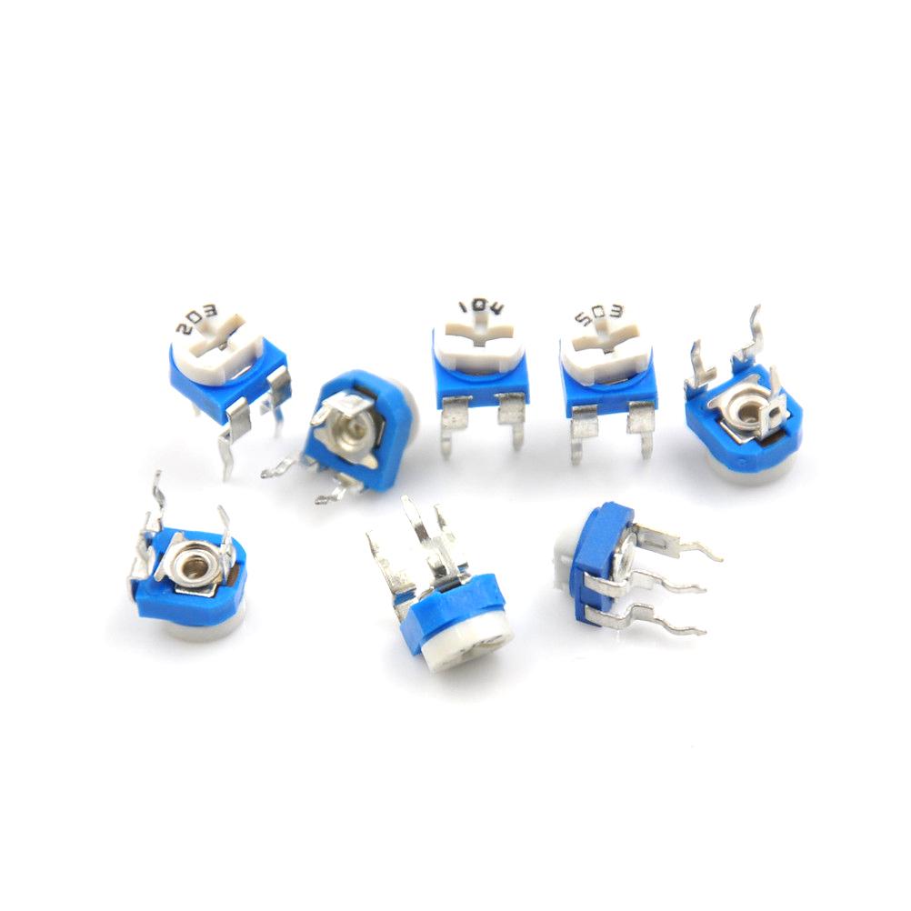 Renk 20pcs RM065 RM065 Trimpot Trimmer Potentiometer Variable Resistor