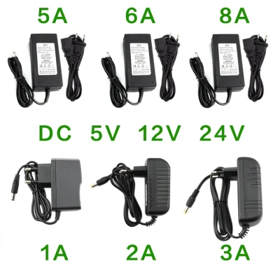 DC 5V 9V 12V AC DC 220V Wall Switching Power Supply Adapter 1A 2A 3A 5A 10A LED Power Adapter CCTV
