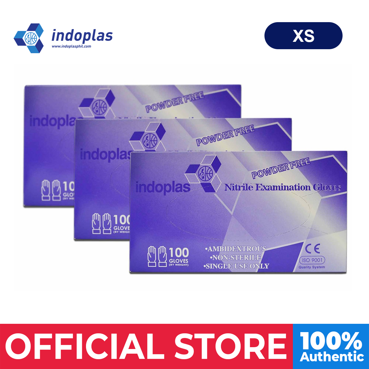 indoplas nitrile examination gloves