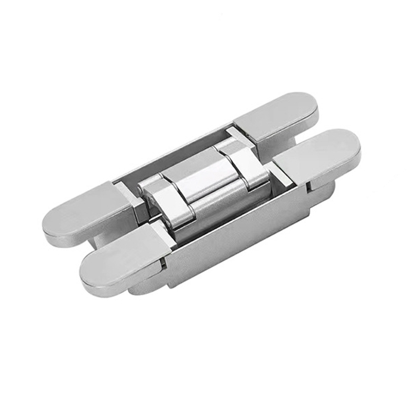 Hidden Door Hinges 180 Degree Swing Hinge 3D Adjustable Butt Hinge Load Bearing 60KG for Wooden