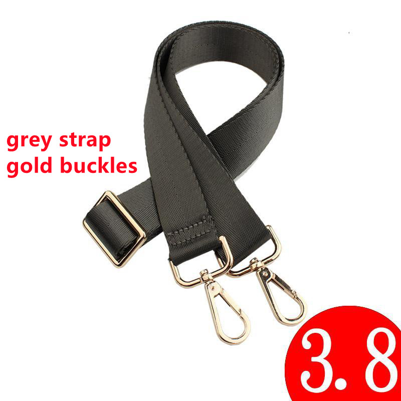 Nylon Bag Strap 1PC Woman Brown Colored Straps for Crossbody Messenger