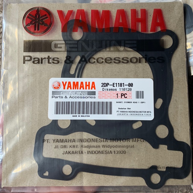 head gasket stock nmax/aerox yamaha original Lazada PH