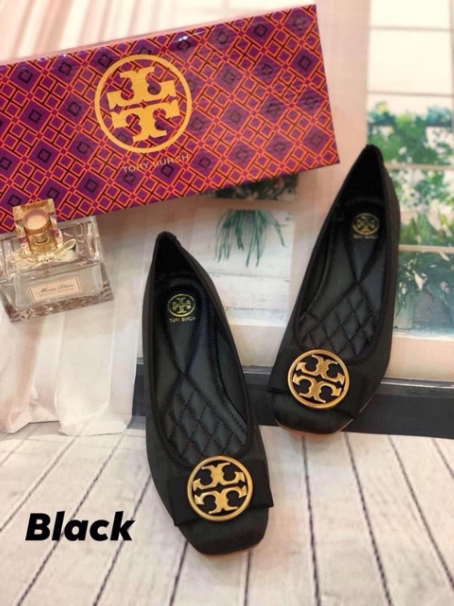 ☃┇ Tory Burch doll shoes high quality 39899 Lazada PH