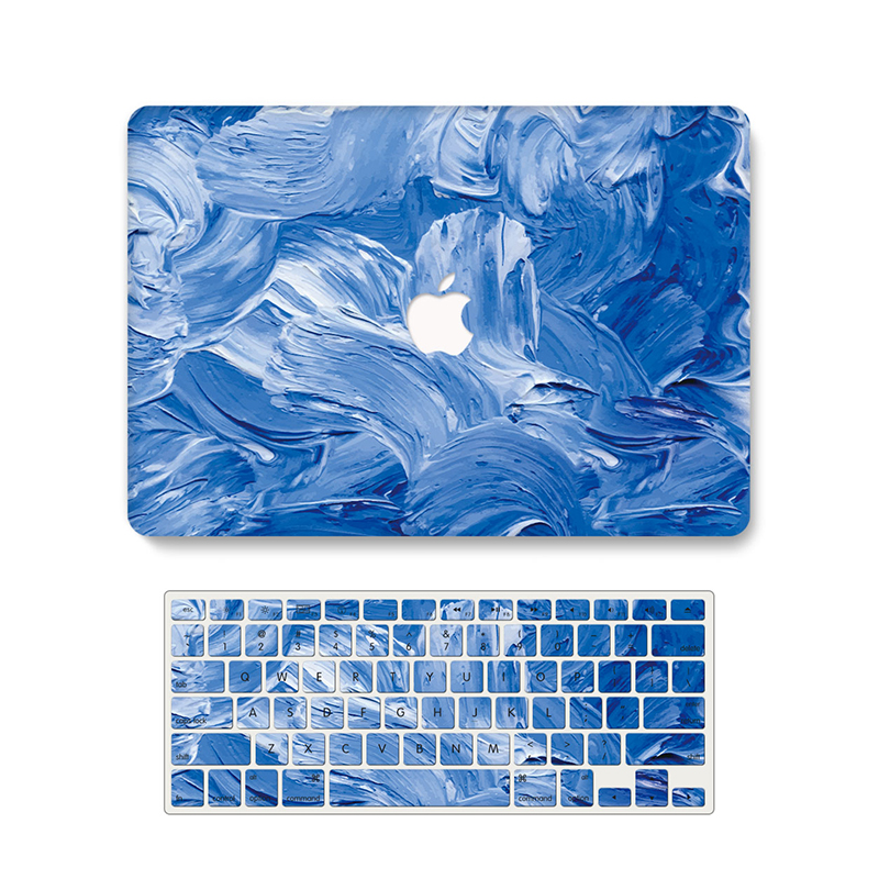 Blue Style Case for New MacBook Air Pro 13 11 Inch Model A1932 A2179