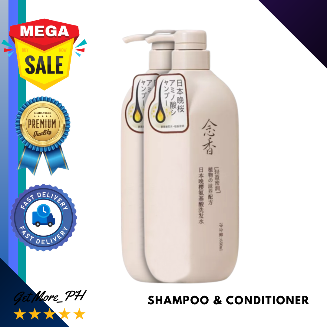 ORIGINAL AND AUTHENTIC Natural Japanese Sakura Shampoo and Conditioner