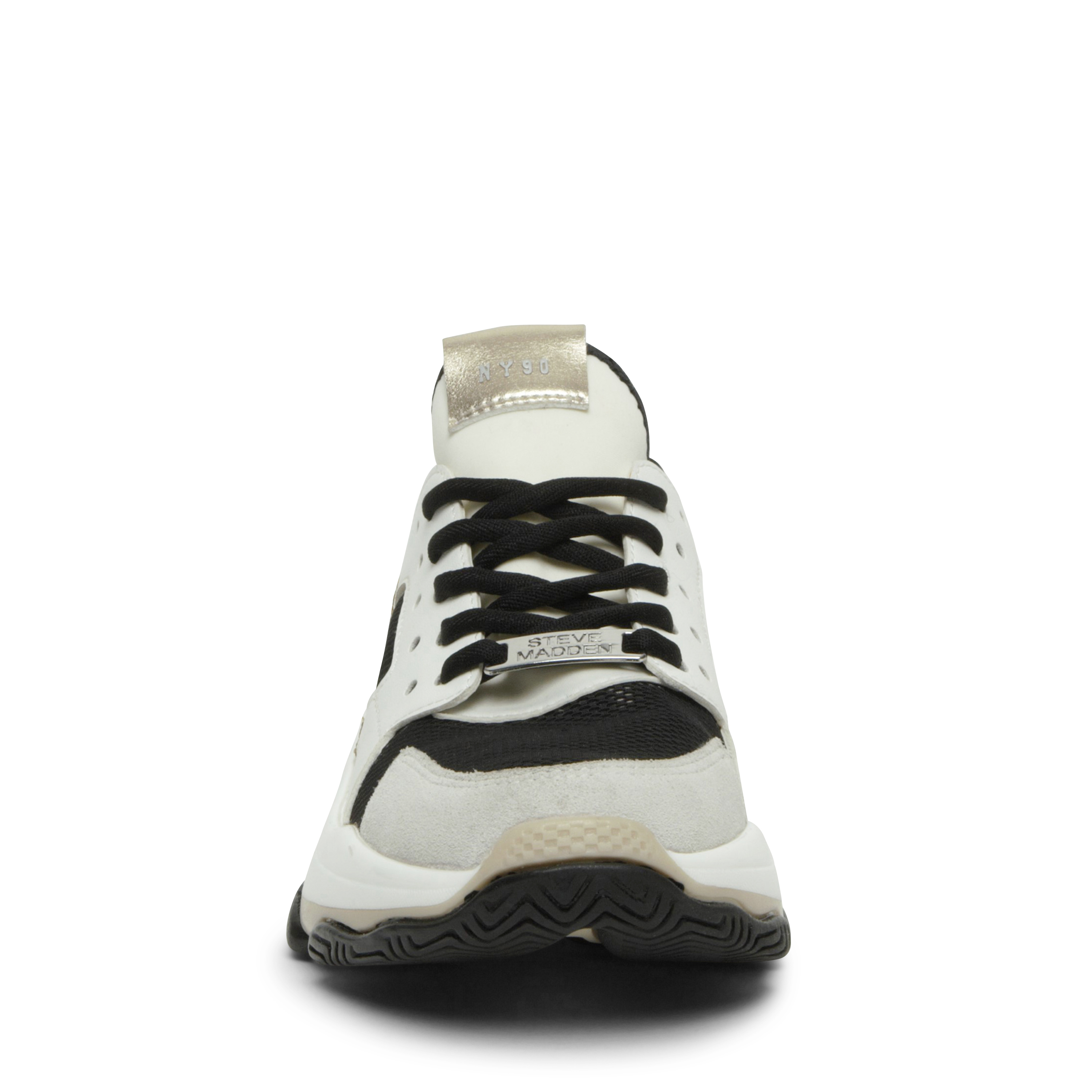 Steve Madden F20 AJAX white/gold sneakers | Lazada PH