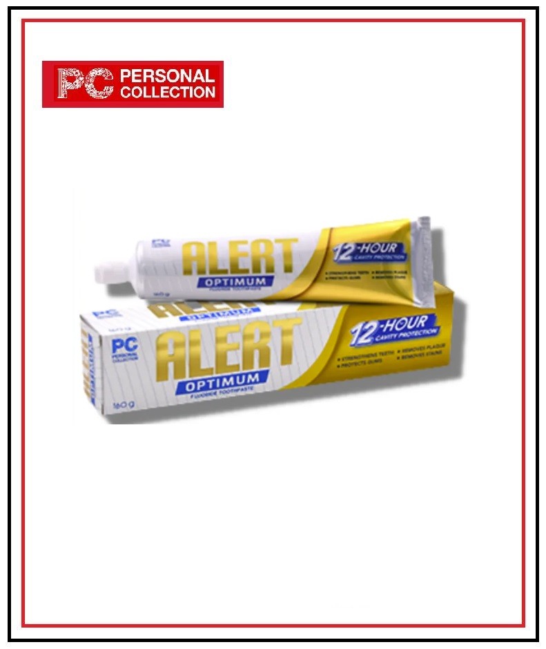 ALERT OPTIMUM FLUORIDE TOOTHPASTE 160 G Lazada PH