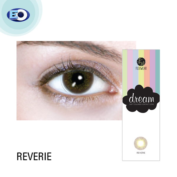 EO Flexwear Dream Colored Contact Lenses Reverie (Good for 1 Month
