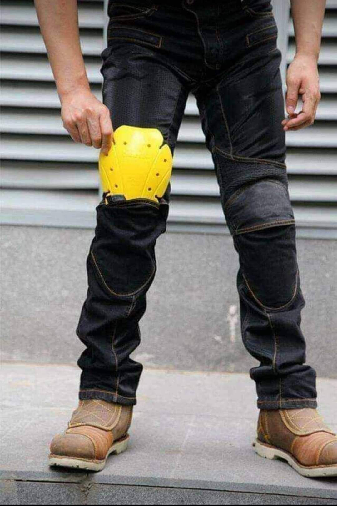 Komine PK718 Super Fit Kevlar Denim Jeans/Riding Pants/Padded Pants