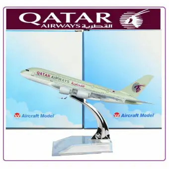 qatar airways toy airplane