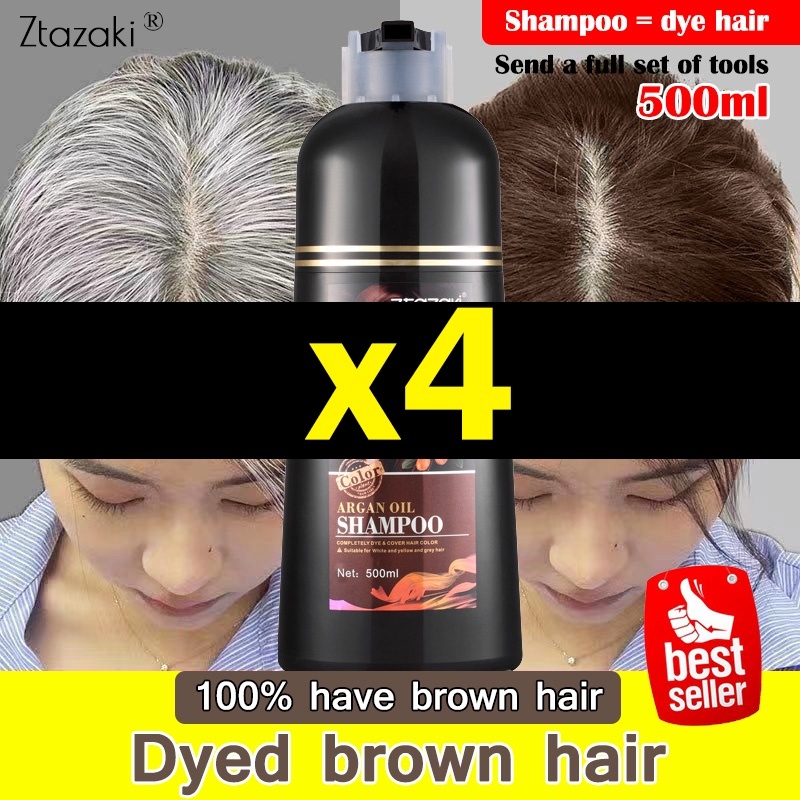 ∏ ┇ Brown Ztazaki sin hair black shampoo japan 500ml Black sin Hair