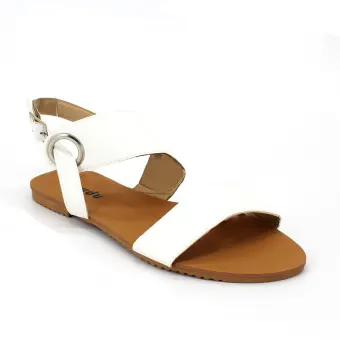 high ankle flat sandals