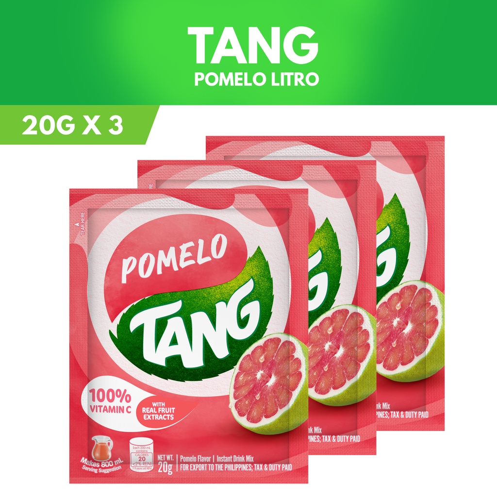 Tang Powdered Juice Pomelo Litro 20g Pack of 3 Lazada PH