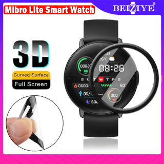 Đồng hồ thông minh Mibro Lite Tấm phủ phim bảo vệ bằng sợi mềm 3D Mibro Lite Bảo vệ toàn màn hình Mibro Lite Phụ kiện đồng hồ thông minh Mibro Lite thumbnail