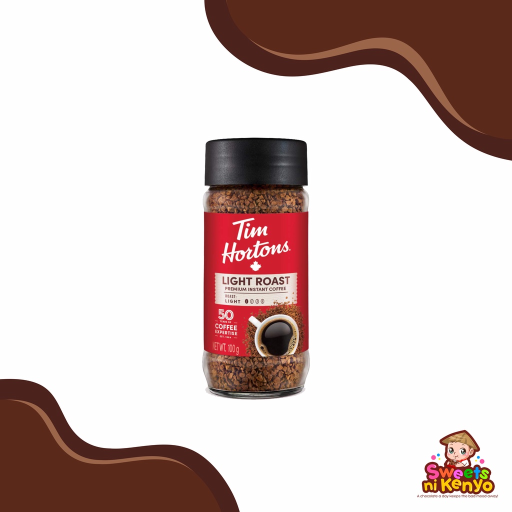 [Canada] Tim Hortons Premium Decaf Light Roast Instant Coffee 100g