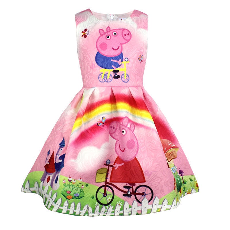 peppa pig smocked dress