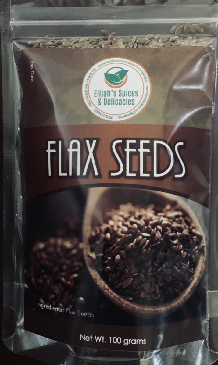 Organic Raw Flaxseed (whole Flax Seeds) 100g Lazada PH