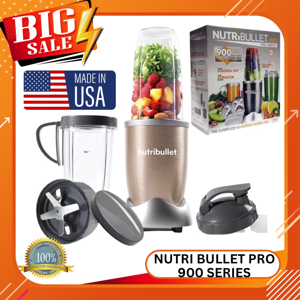 NUTRiBULLET Pro 900 Series Extractor 15 Piece Set, 900 W NOT FOR USA