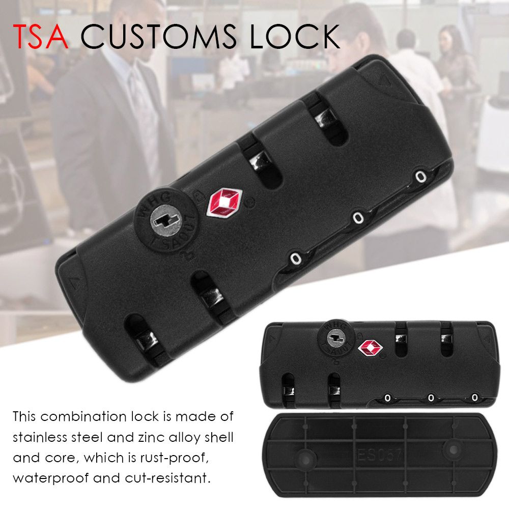 G Padlock Hardware Weatherproof Luggage 2Digit Combination Lock Anti-theft Safely Code Lock TSA Customs Lock