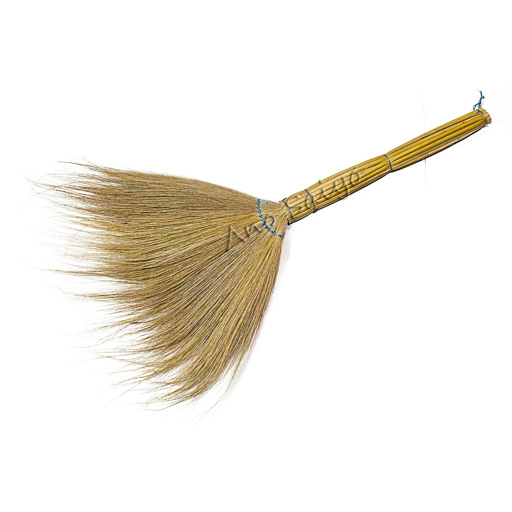 AnoSaiyo Broom Walis Tambo Small Filipino Native Handmade Handicraft