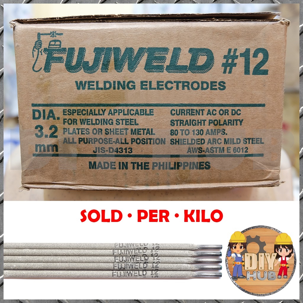 goofsi FUJIWELD Welding Rod E6011 / E6012 / E6013 / E7018 (PER KILO) Lazada PH