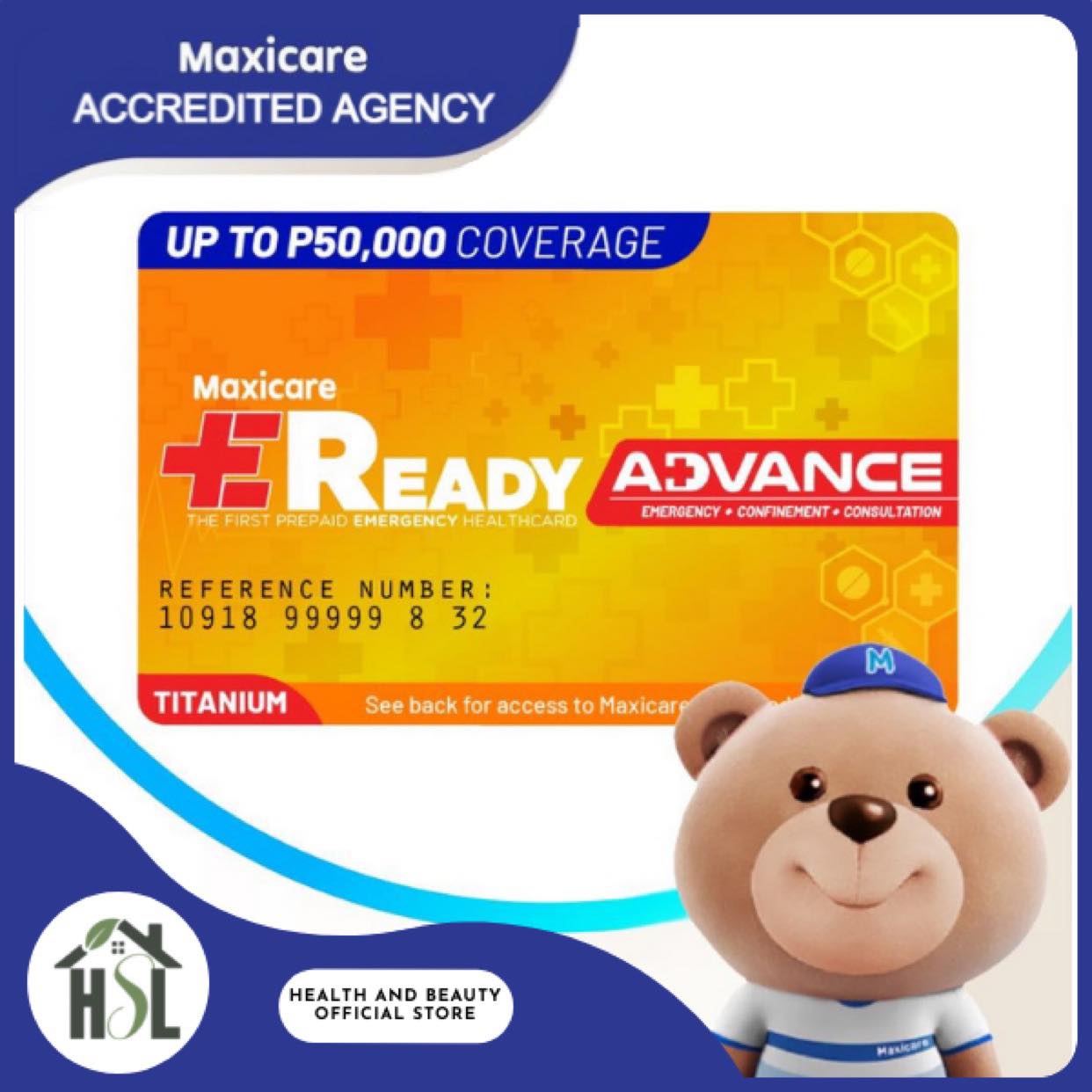 Maxicare EReady Advance Titanium - Prepaid Health Card - HMO - Emergency  with Confinement | Lazada PH