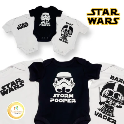 Star-Wars Theme Onesies for Baby