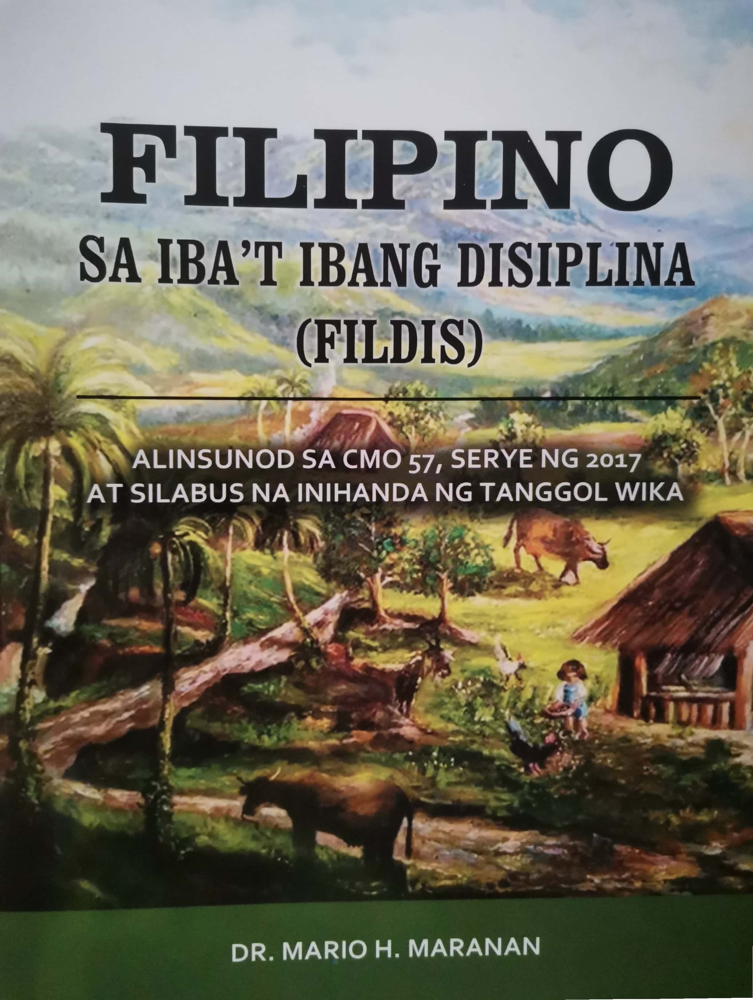 Filipino Sa Iba't Ibang Disiplina 2018 L College L Maranan | Lazada PH