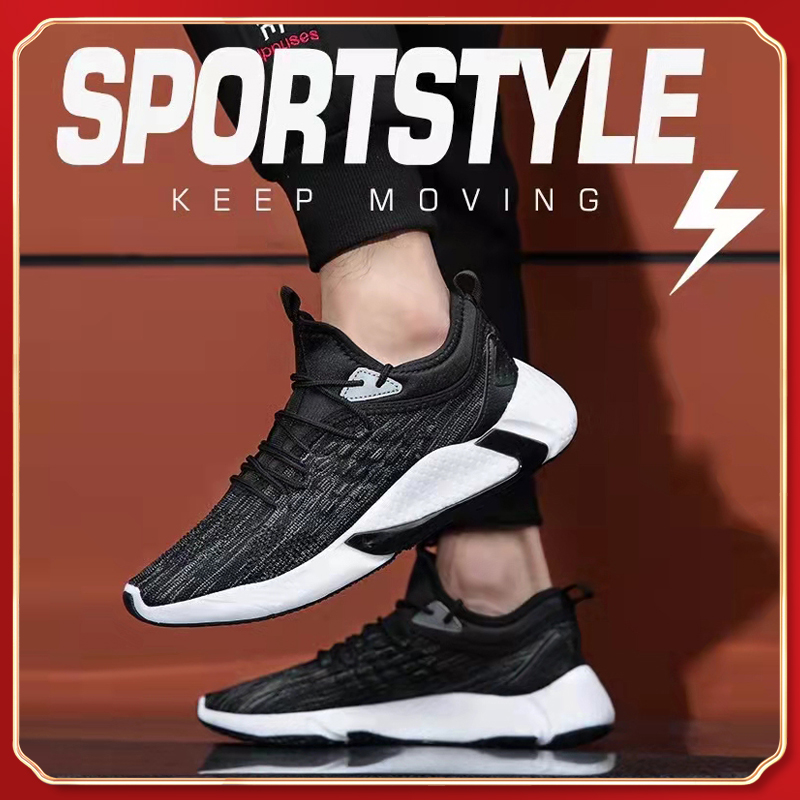 Men's basketball shoes 2021 new summer black white sports casual shoes Men's  running shoes all-match trend student shoes Korean fashion sneakers for men  original anta shoes for men kyrie irving shoes new