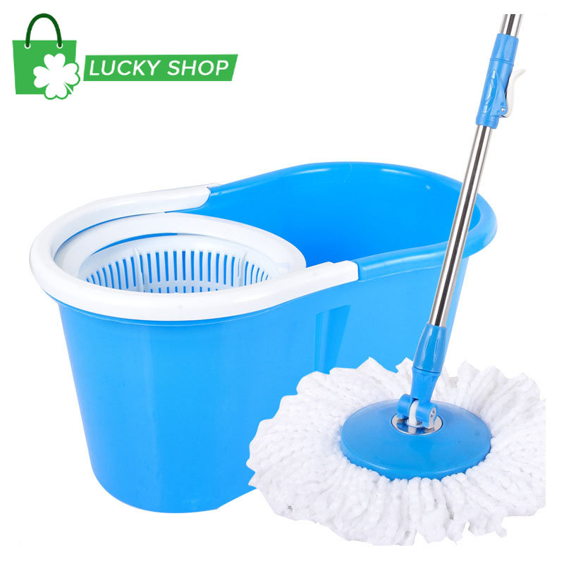 Spin Mop With Spinner and Bucket Magic Tornado Mop 360 ° Easy Rotating ...